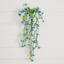 30" UV Resistant Artificial Daisy Hanging Plant (Indoor/Outdoor) - Set of 6