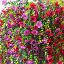 30" UV Resistant Artificial Daisy Hanging Plant (Indoor/Outdoor) - Set of 6