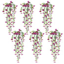 30" UV Resistant Artificial Daisy Hanging Plant (Indoor/Outdoor) - Set of 6
