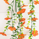 30" UV Resistant Artificial Daisy Hanging Plant (Indoor/Outdoor) - Set of 6