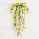 30" UV Resistant Artificial Daisy Hanging Plant (Indoor/Outdoor) - Set of 6