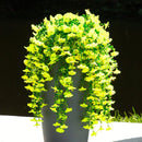 30" UV Resistant Artificial Morning Glory Hanging Plant (Indoor/Outdoor) - Set of 6