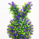 31" UV Resistant Artificial Easter Bunny Shaped Lavender Topiary (Indoor/Outdoor)