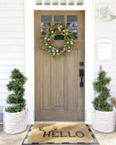 33” Boxwood Topiary Spiral Artificial Tree (Indoor/Outdoor)
