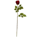 33” Elegant Red Rose Bud Artificial Flower (Set of 6)