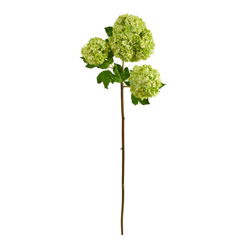 33” Snowball Hydrangea Artificial Flower (Set of 2)