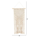 34” x 18” Hand Crafted Boho Macrame Wall Hanging Decor