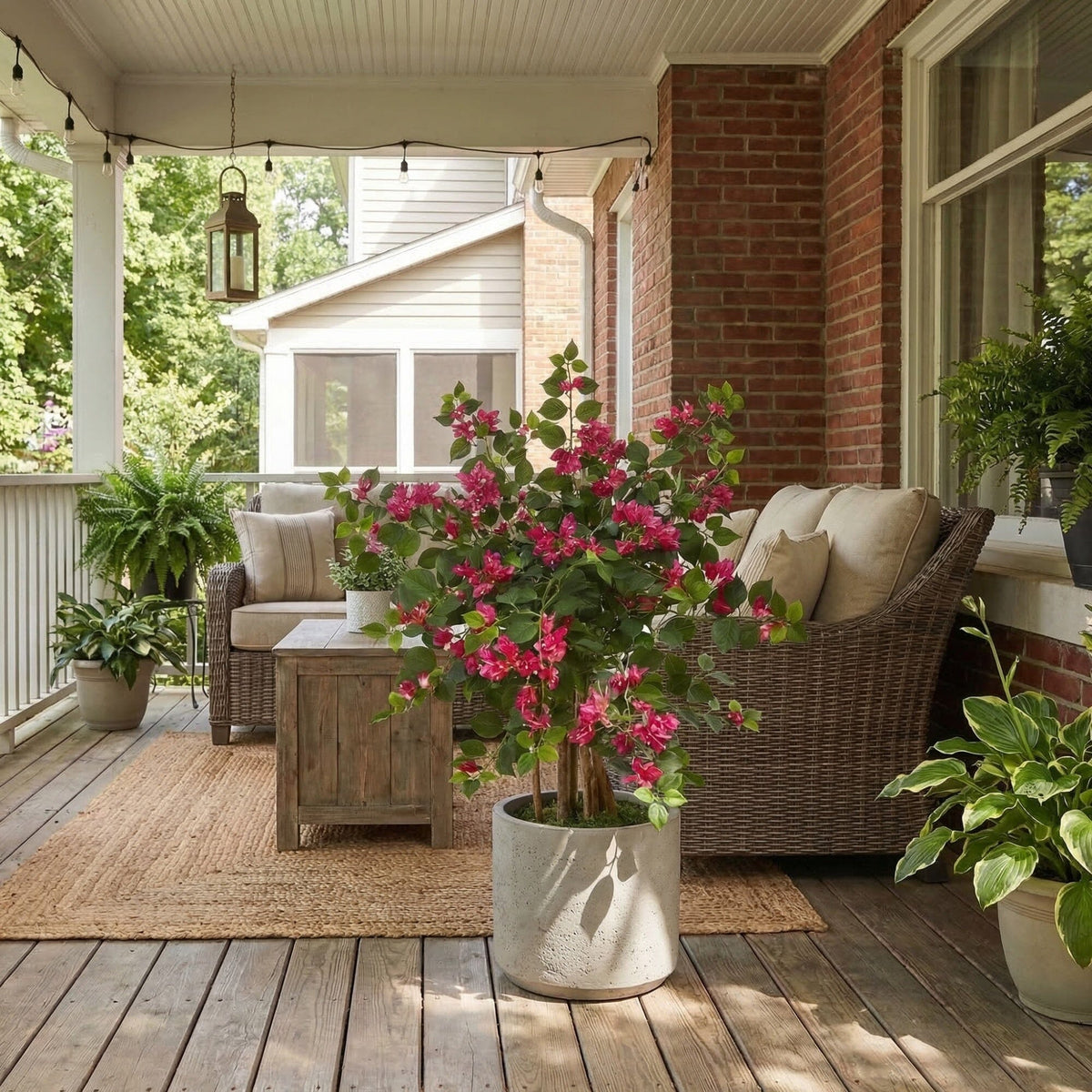 3.5’ Artificial Bougainvillea Tree, photo 4 of 7