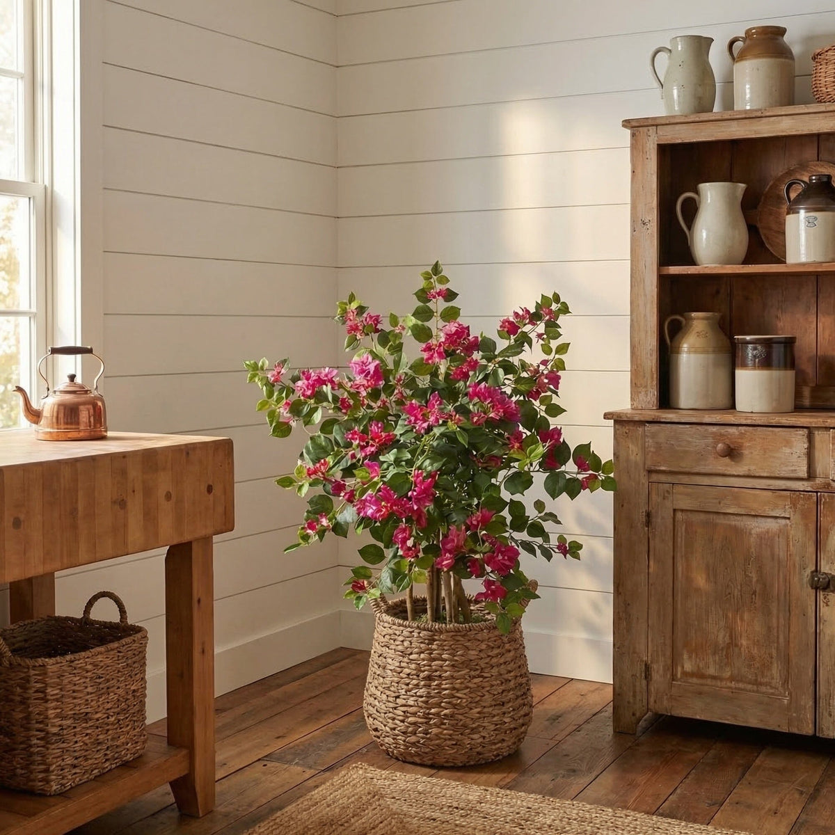 3.5’ Artificial Bougainvillea Tree, photo 3 of 7