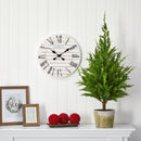 3.5’ Cedar Pine “Natural Look” Artificial Tree in Decorative Planter