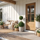 35” Double Boxwood Topiary by Nearly Natural