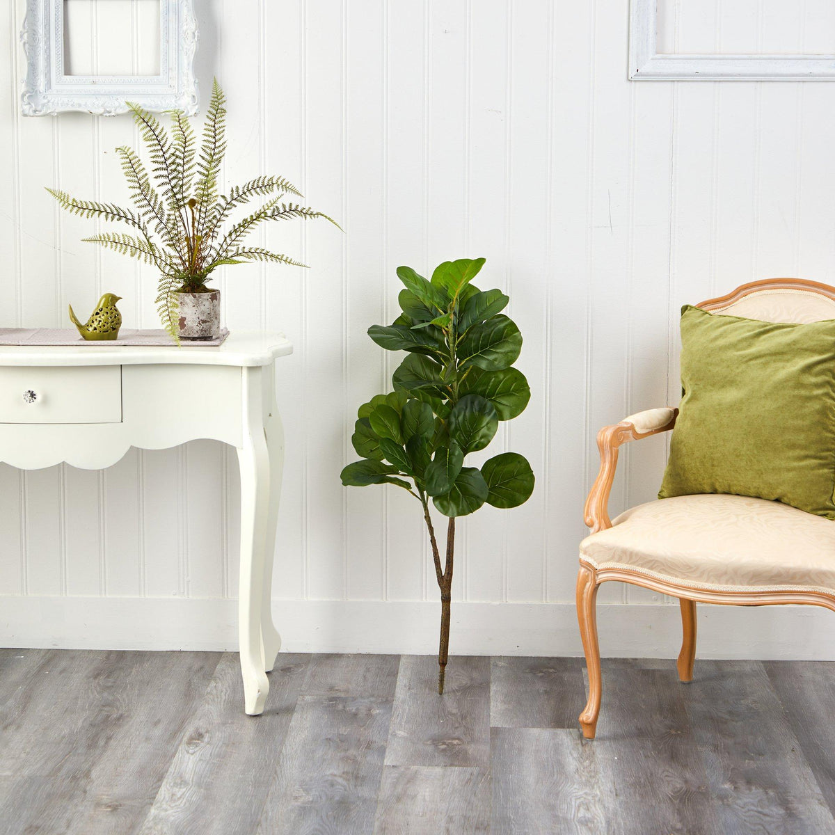3.5’ Fiddle Leaf Fig Artificial Tree (No pot), photo 3 of 3