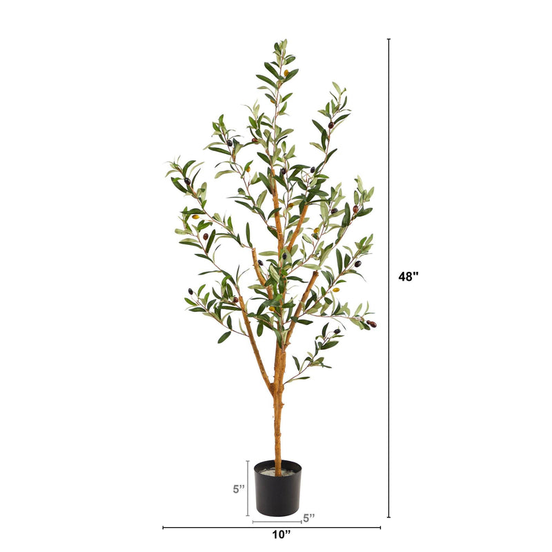 3.5’ Artificial Olive Tree