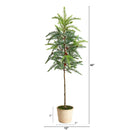 3.5' Winniepeg Artificial Pine Christmas Tree in Decorative Planter