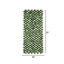 36” x 72" UV Resistant Artificial Gardenia Expandable Privacy Fence Screen (Indoor/Outdoor)