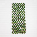 36” x 72" UV Resistant Artificial Gardenia Expandable Privacy Fence Screen (Indoor/Outdoor)