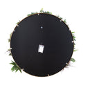 38” UV Resistant Virgin Islands Artificial Living Wall Art Panel in Gold Aluminum Frame