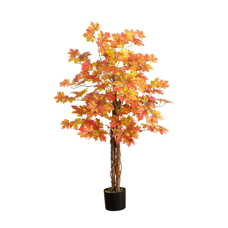 4’ Artificial Deluxe Fall Maple Tree, photo 6 of 6