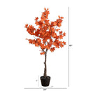 4' Autumn Rustic Maple Artificial Fall Tree