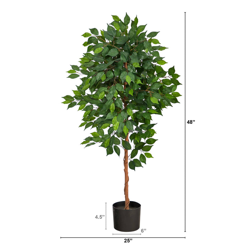 4’ Ficus Artificial Tree, photo 2 of 4