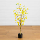4' Artificial Forsythia Tree