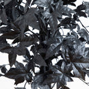 4' Artificial Halloween Black Maple Tree with Natural Trunk