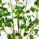 4' Artificial Heart Shaped Ficus Leaf Tree