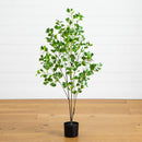 4' Artificial Heart Shaped Ficus Leaf Tree