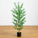 4' Artificial Shady Lady Black Olive Tree