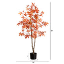 4' Autumn Japanese Maple Artificial Fall Tree