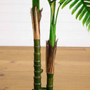 4' UV Resistant Artificial Double Robellini Palm Tree (Indoor/Outdoor)