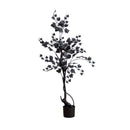 4’ Artificial Halloween Black Maple Tree