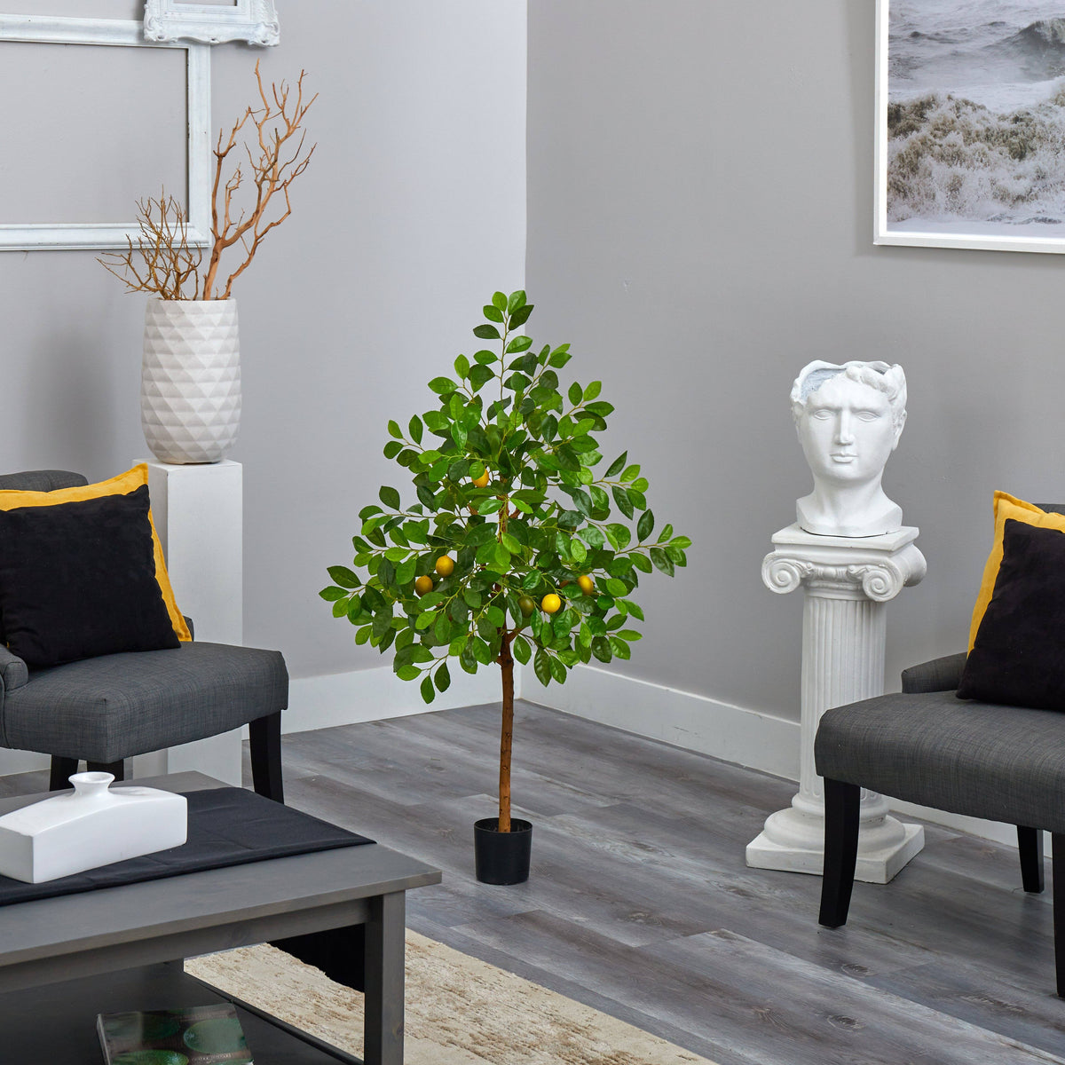 4’ Lemon Artificial Tree, photo 4 of 4