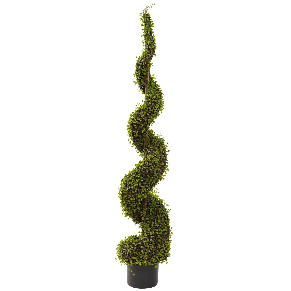 4' Artificial Muehlenbeckia Spiral Tree, photo 4 of 4