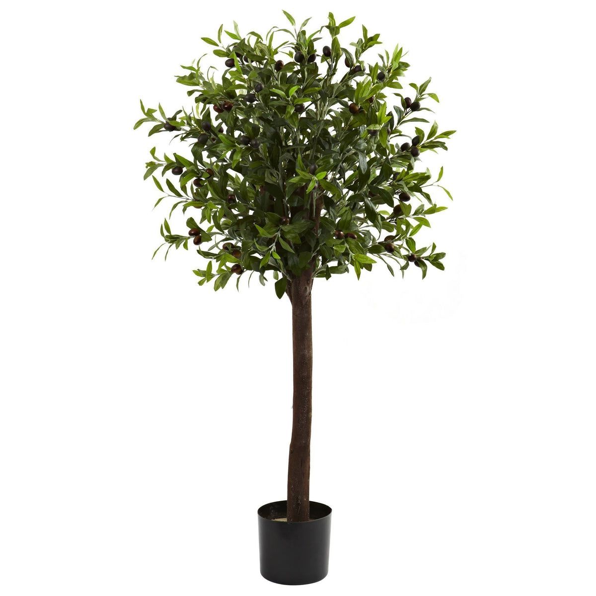 4’ Olive Topiary Silk Tree, photo 4 of 4
