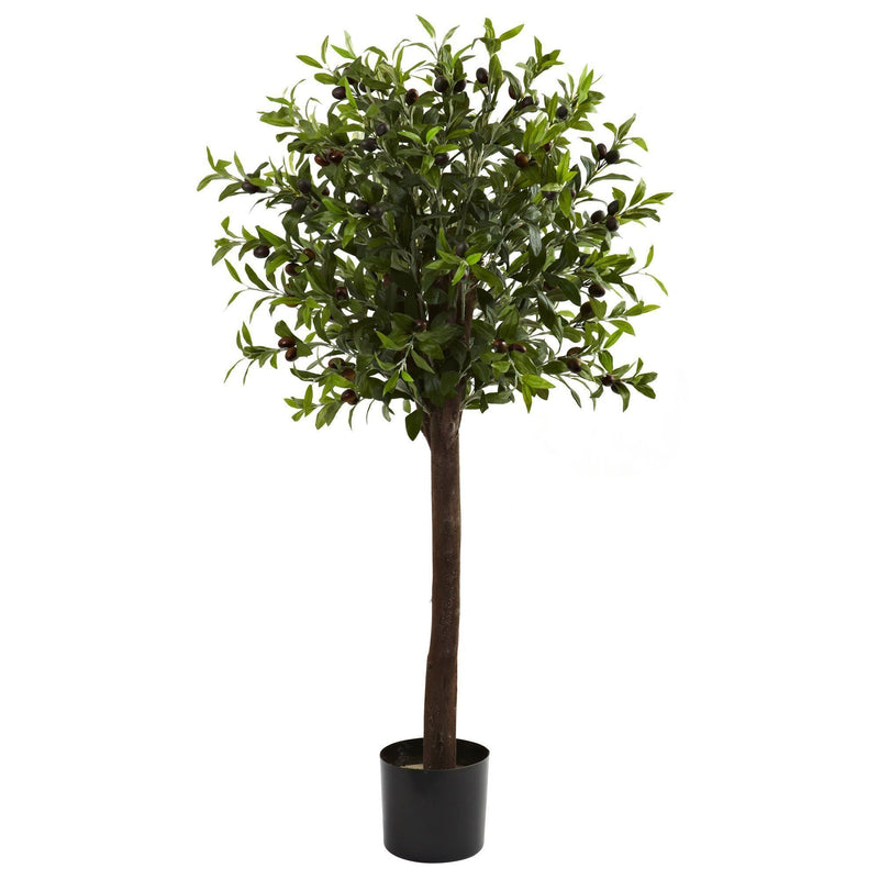 4’ Olive Topiary Silk Tree, photo 4 of 4
