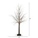 4’ Pre-Lit Artificial Twig Tree with 240 Warm White LED Lights