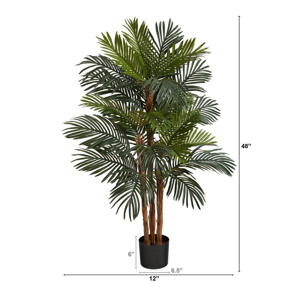 4’ Robellini Palm Artificial Tree, photo 2 of 4