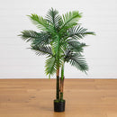 4' UV Resistant Artificial Double Robellini Palm Tree (Indoor/Outdoor)