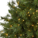 4’ Wyoming Mixed Pine Artificial Christmas Tree with 250 Clear Lights and 462 Bendable Branches