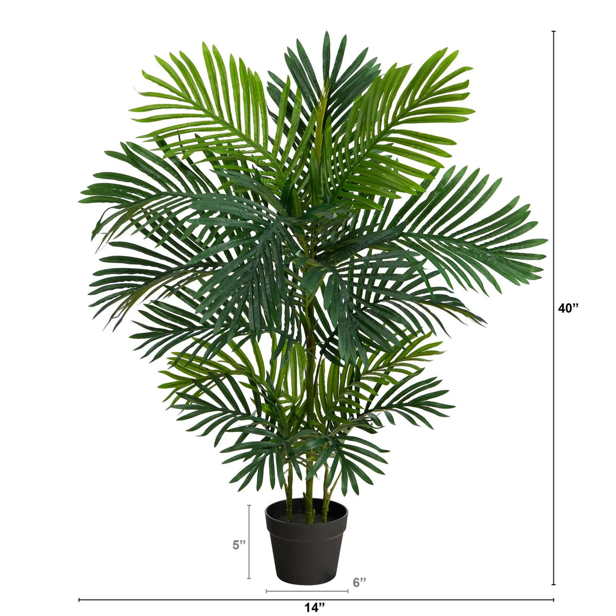 40” Areca Artificial Palm Tree UV Resistant (Indoor/Outdoor), photo 4 of 5