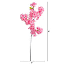 40" Artificial Cherry Blossom Flower  - Set of 3