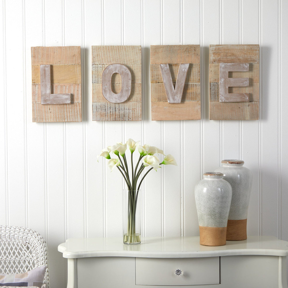 40” Rustic Farmhouse “LOVE” Wall Art Decor, photo 3 of 3