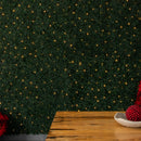 40” x 40” UV Resistant Boxwood Artificial Living Wall Panel with 100 Warm White LED Lights
