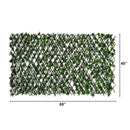 40” x 80” UV Resistant Artificial Gardenia Expandable Privacy Fence Screen (Indoor/Outdoor)