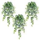 41" UV Resistant Artificial Fittonia Hanging Plant (Indoor/Outdoor) - Set of 3