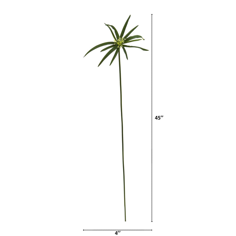 45” Cyperus Artificial Spray (Set of 12), photo 2 of 2