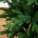 4.5' Pre-Lit Artificial Christmas Tree in Decorative Planter with 400 LED Lights