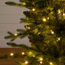 4.5' Pre-Lit Artificial Christmas Tree in Decorative Planter with 400 LED Lights