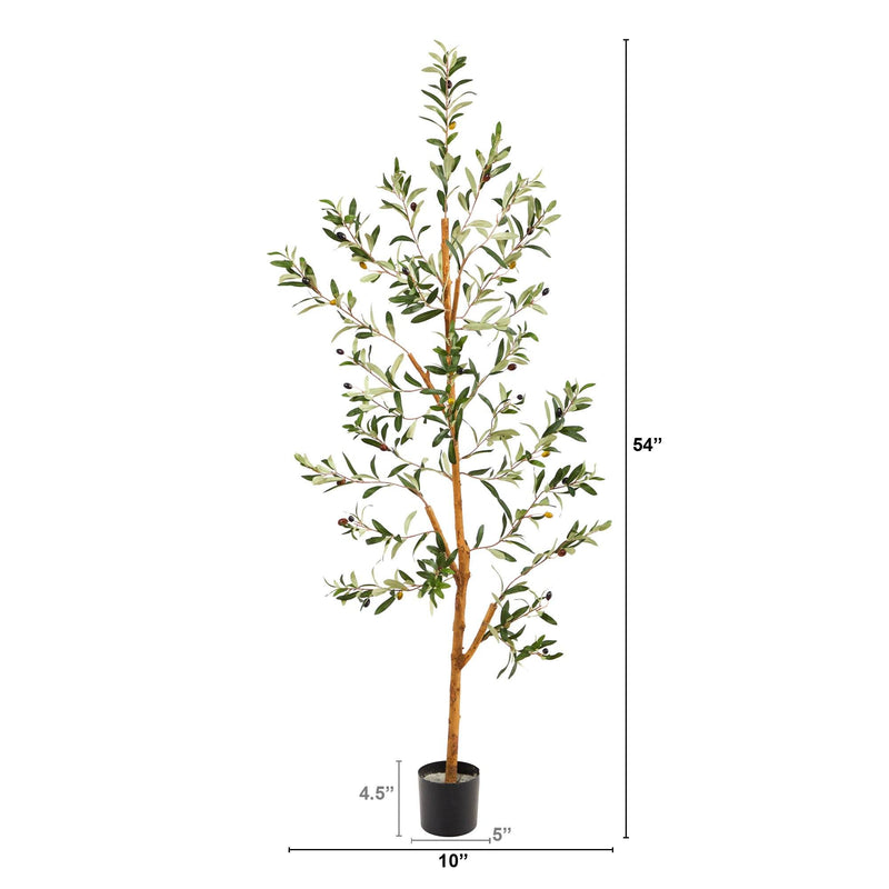 4.5’ Olive Artificial Tree